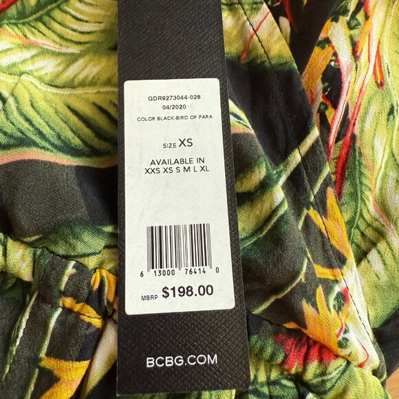 *NWT* BCBGMAXAZRIA Bird Of Paradise Romper - Size XS - Picture 5 of 5